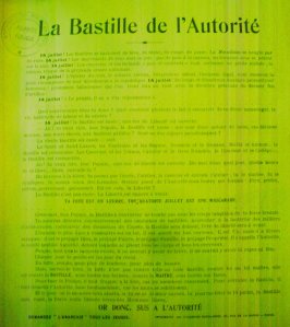 tract basille autorité distribué gpe antimilitariste trelaze 07 1906 jaune a cause appareil